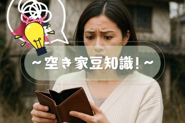 🏡放置された空き家、実は「固定資産税」が6倍になることも…？！💸💸