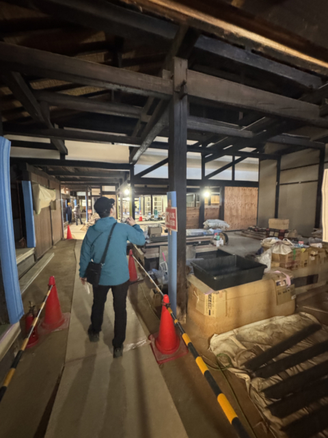 【旧鐙屋 修復工事の見学会に参加しました❕️】
