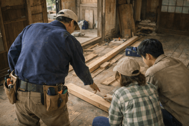 空き家DIYが不安な方へ｜プロに学べるDIY教室！⚒️