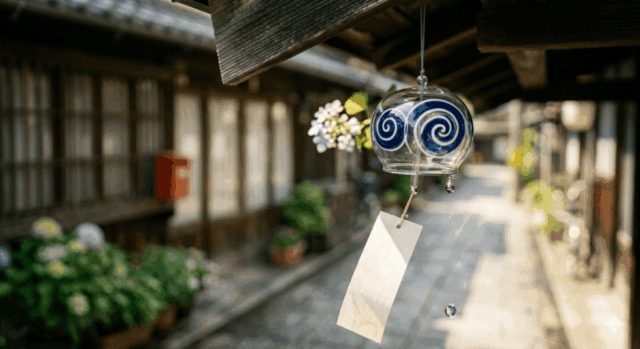 【風鈴で涼しくなる理由｜古民家でより心地よく感じる効果とは🎐】